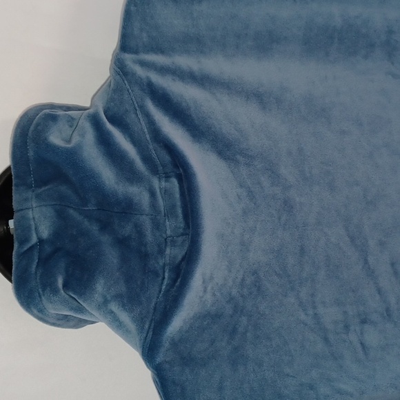 Softies Paddi Murphy Pullover Snuggle Lounger Oprahs Fav., Blue, PTP=24", 46"L - Picture 5 of 7